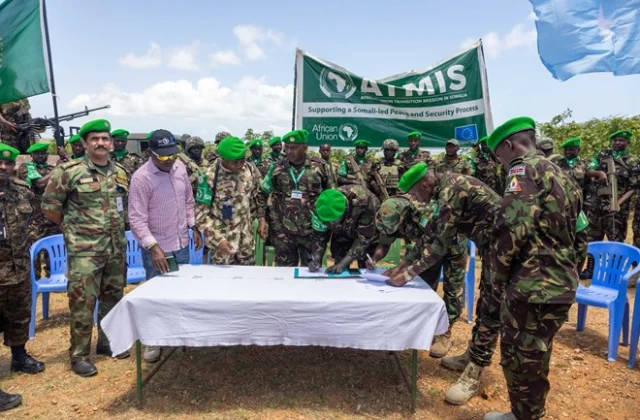 Somali Troops Take Over Kuday Base from African Union Forces