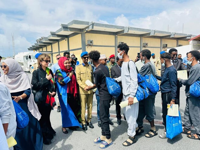 Somalia repatriates 164 citizens from Libya’s humanitarian crisis