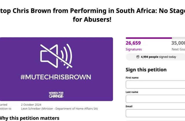 South African Activists Call for Cancellation of Chris Brown Concerts