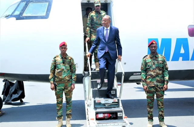 Southwest State’s Premier Lands in Mogadishu for National Consultative Council Assembly