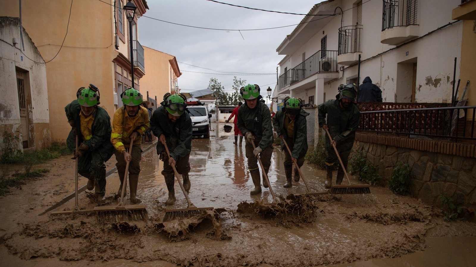 Live
                
                
                
                    Spain declares three days of mourning after floods
                
            
            
                
                    Europe