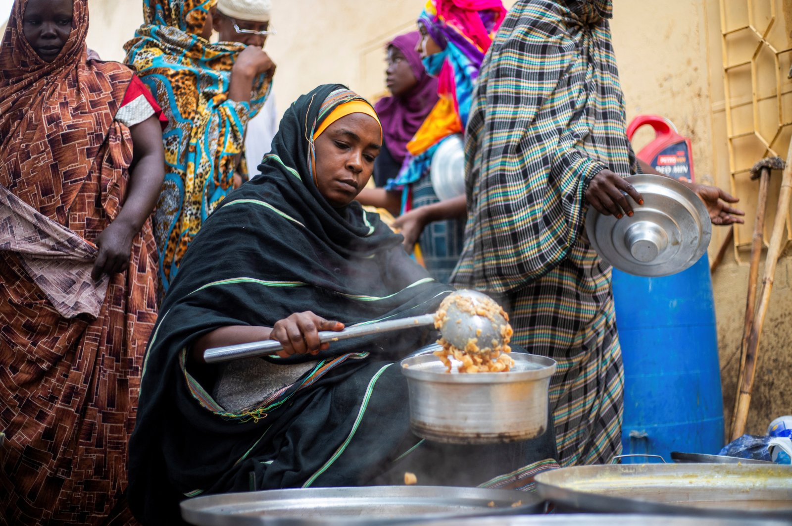 Sudanese aid workers fighting famine find