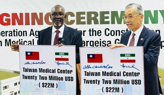 Taiwan Commits $24 Million to Enhance Healthcare Services and Electoral Processes in North Western State of Somalia