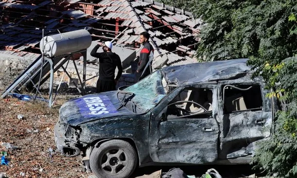 Three Reporters Lose Lives in Israeli Airstrike in Southern Lebanon