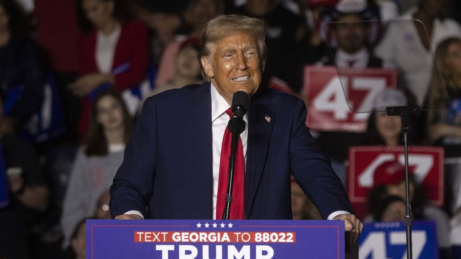 'I'm not a Nazi,' Trump says as Harris blasts ugly rhetoric