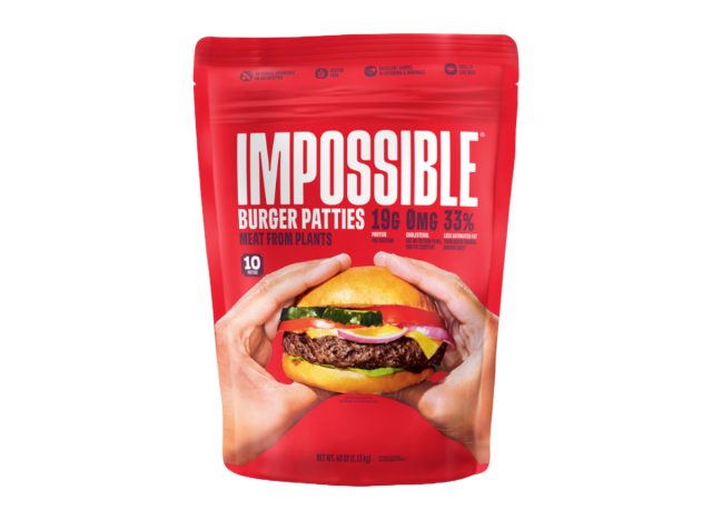 impossible hamburger patties