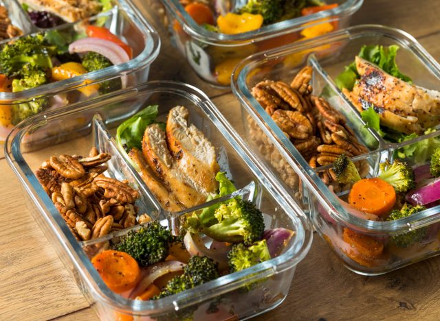 container, meal preparation tips concept