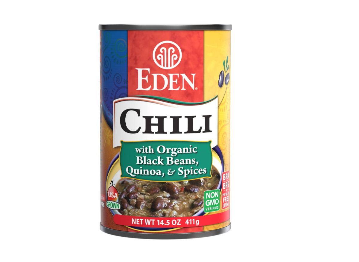 eden's canned chili