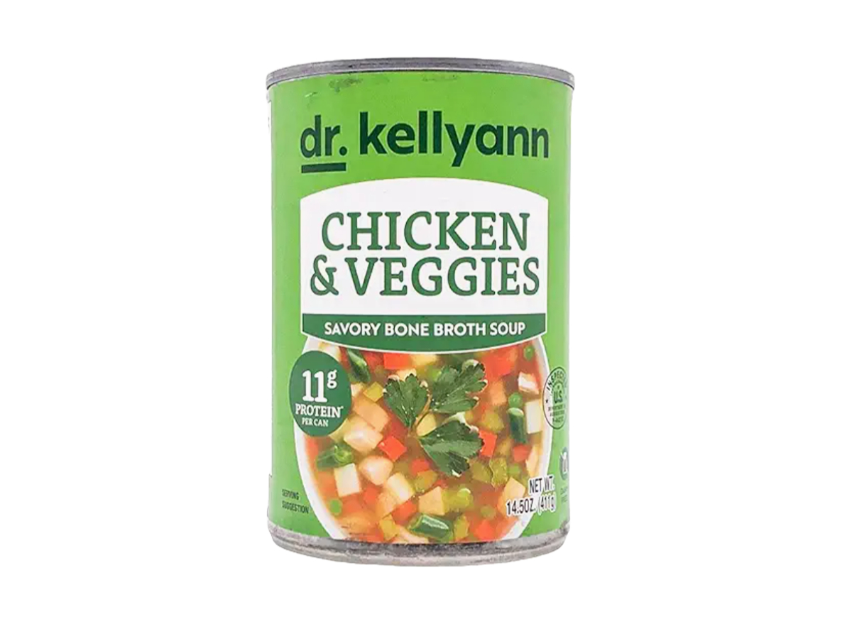 dr. kellyann chicken and vegetables in a can soup