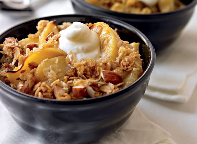 apple crumble