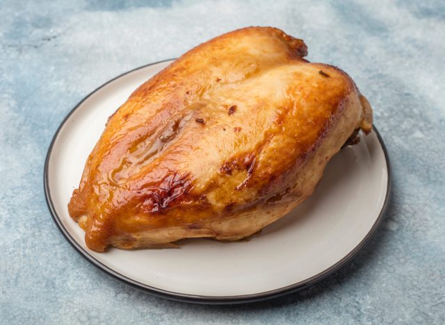 crispy skin on chicken breast