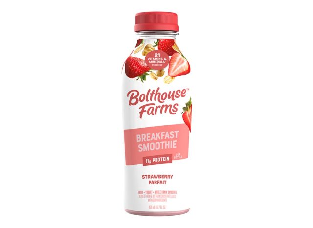 bottle of bolthouse farms breakfast smoothie