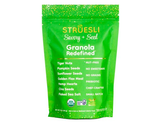 struesli organic savory and seed granola