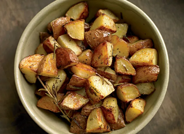 gluten-free crispy rosemary potatoes