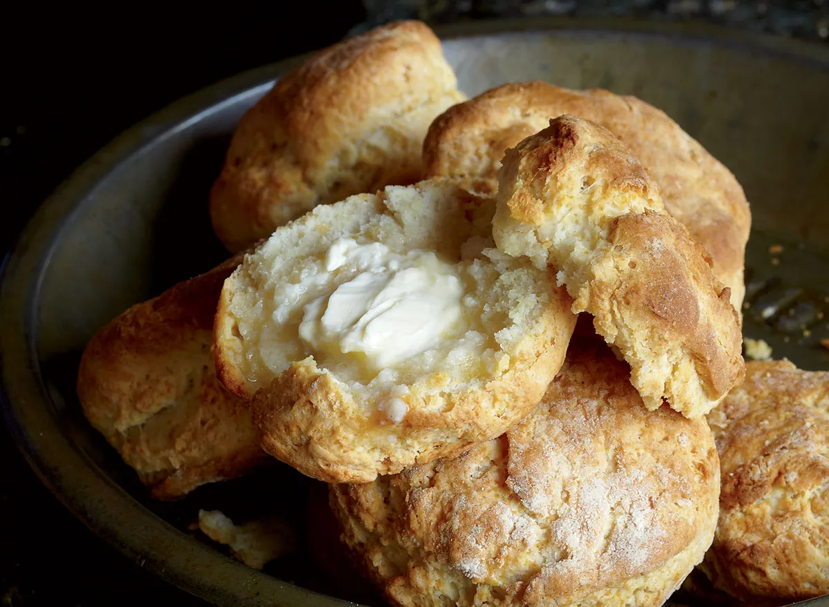 low calorie flaky southern biscuits