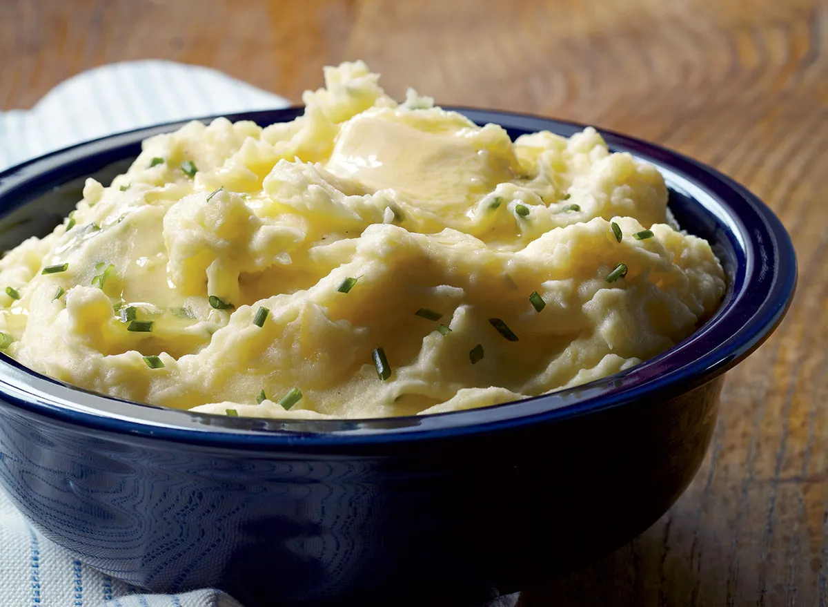 vegan roasted garlic mash