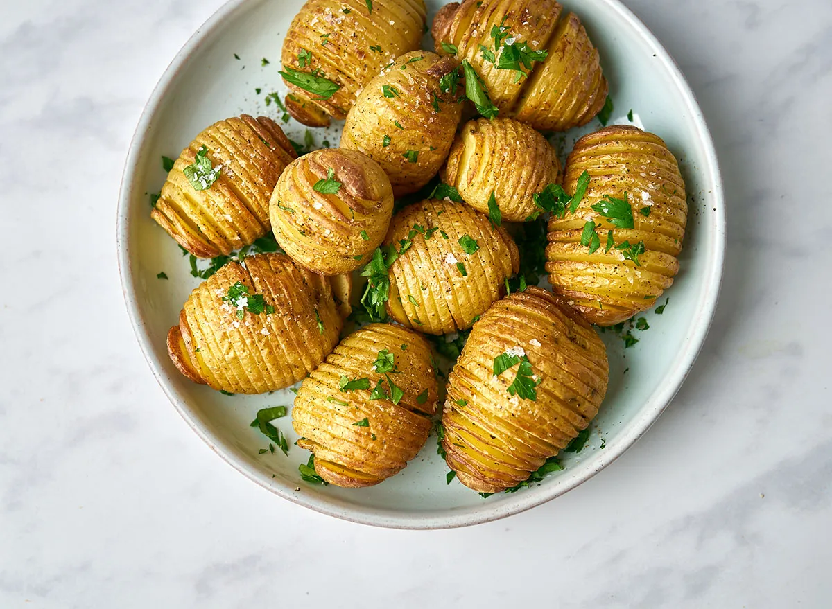 baby hazelnut potatoes