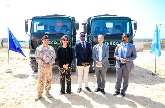 EU Delivers Defense Gear to Somalia