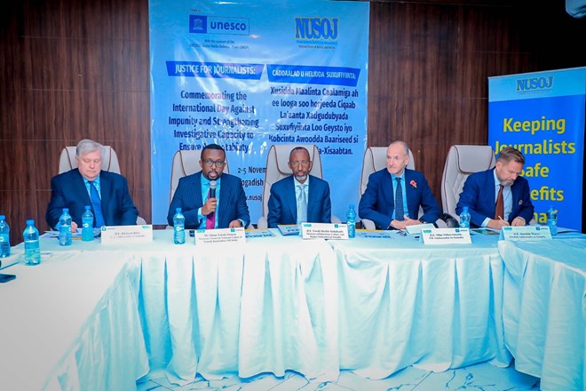 State, envoys call for improved safety of media