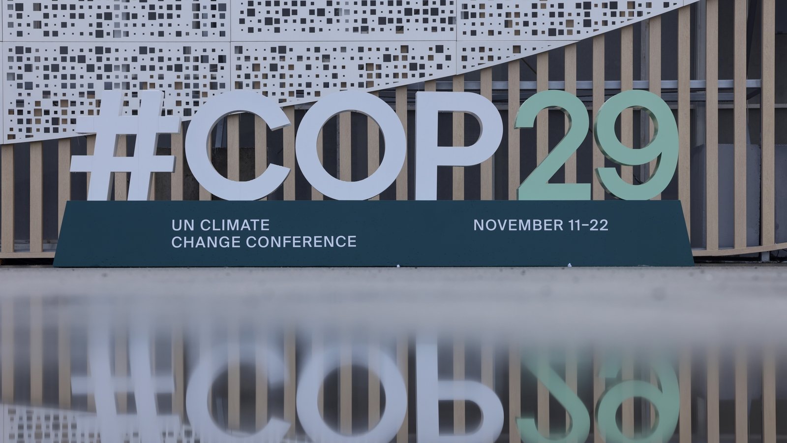 Rise in temperatures cause 'sense of panic' at COP29