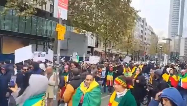 Germany: Protest against Abiy Ahmed’s drone strikes, killings of Amhara