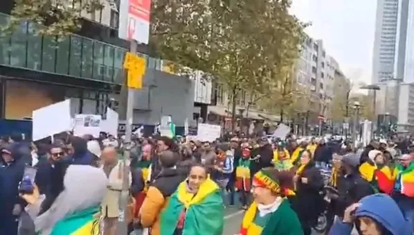 Germany: Demonstration Against Abiy Ahmed’s Drone Attacks and Amhara Killings