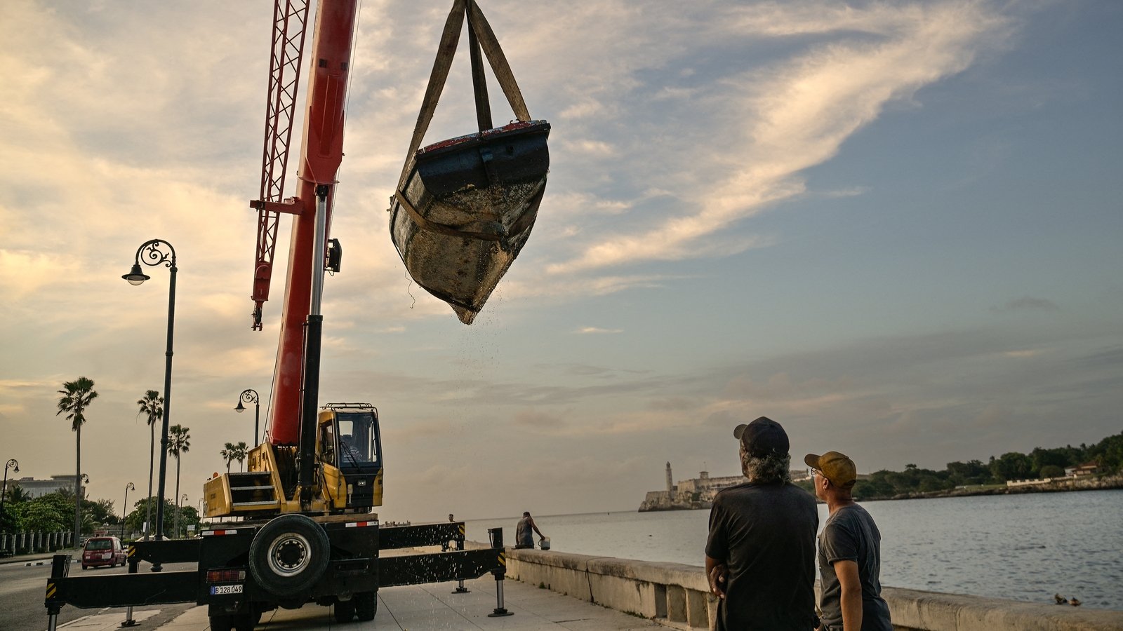 Hurricane Rafael strengthens as winds and rain begin to lash Cuba