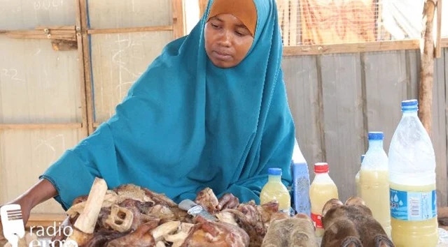 Internally Displaced Women in Baidoa Rely on Selling Animal Bones to Sustain Their Families