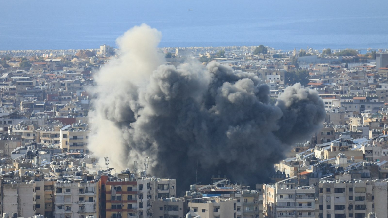 Israeli strikes hit south Beirut as Lebanon mulls truce plan