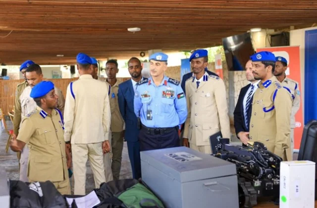Japan Contributes Gear to Strengthen Somali Police Force’s Mine Action Division
