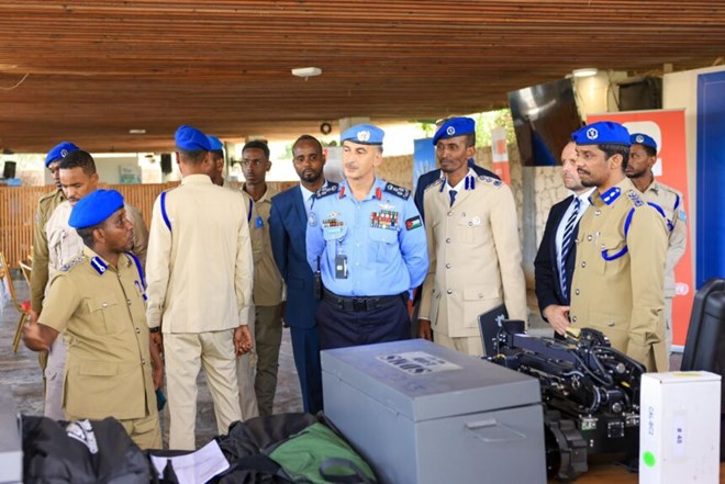 Japan donates equipment to enhance Somali Police Force's mine action unit