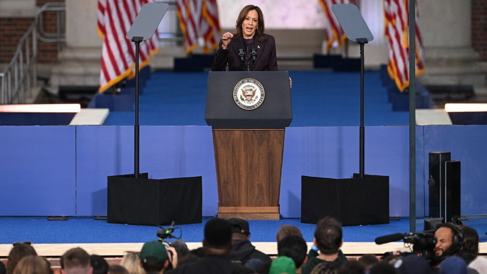 Kamala Harris concedes US Election but vows to fight on