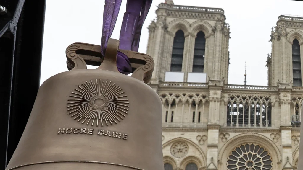 Notre Dame bells ring out for first time since 2019 fire