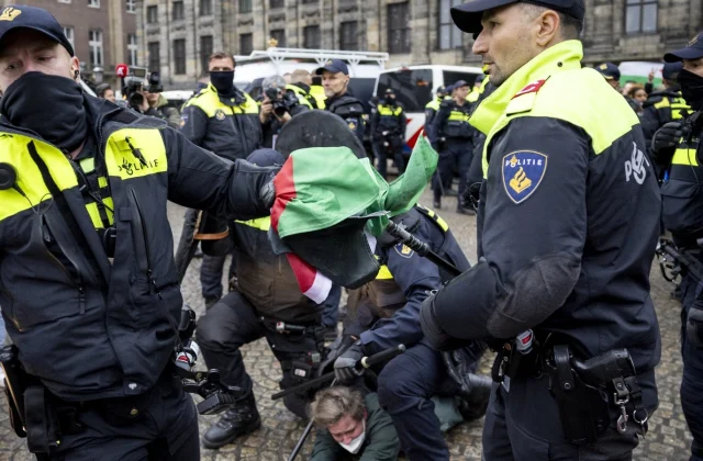 Numerous Individuals Detained for Violating Amsterdam’s Protest Restrictions