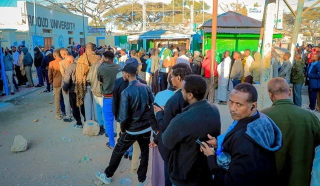Over a Million Voters Flock to Cast Their Ballots in North Western State of Somalia’s Presidential and Parliamentary Elections