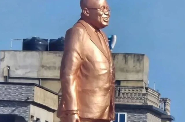 Public Outcry in Ghana Following Akufo-Addo’s Statue Reveal