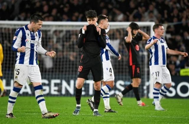 Real Sociedad Triumphs Over Barcelona as Real and Atletico Madrid Claim Victories in La Liga
