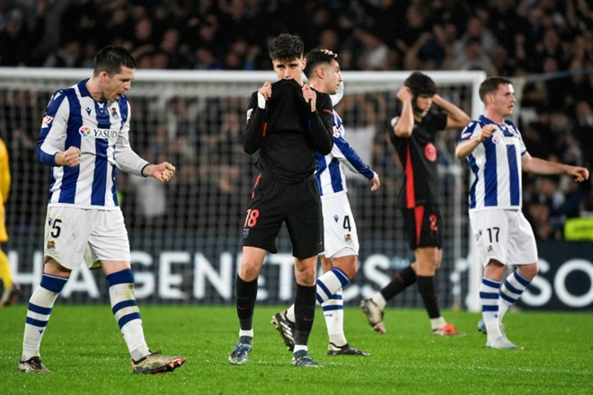 Real Sociedad beats Barcelona, Real and Atletico Madrid both win in La Liga