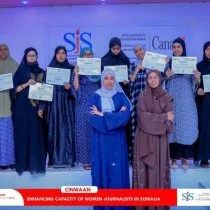 SJS Equips a Dozen Female Journalists in Puntland and SSC-Khaatumo with Skills in Human Rights Reporting and Advocacy