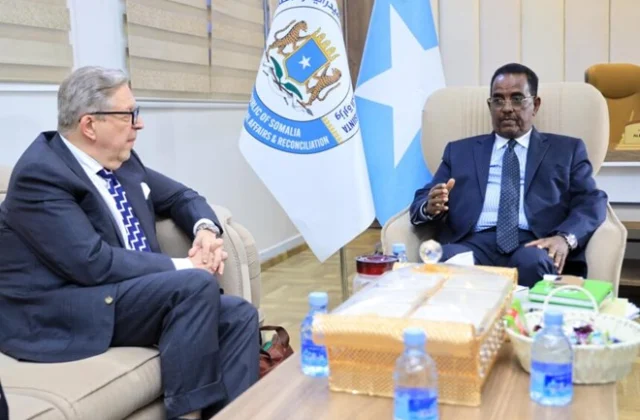 Somali Interior Minister and Finnish Team Explore Counterterrorism and Stabilization Initiatives
