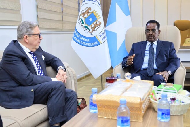 Somali Interior Minister, Finnish delegation discuss counterterrorism and stabilization efforts