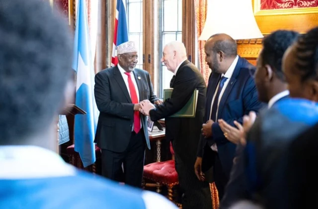 Somali and UK Parliament Leaders Engage in Talks to Enhance Bilateral Relations in London