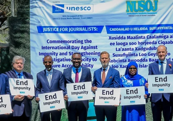 Somalia Observes the International Day Against Impunity, Urging Justice and Journalist Protection