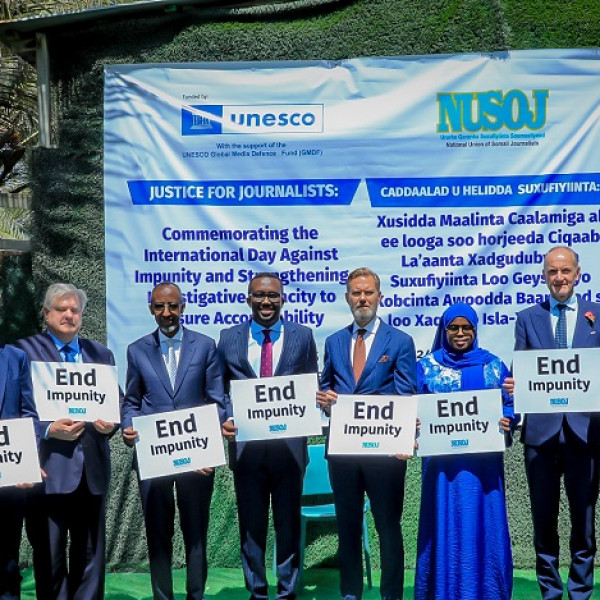 Somalia Observes the International Day Against Impunity Urging Justice and