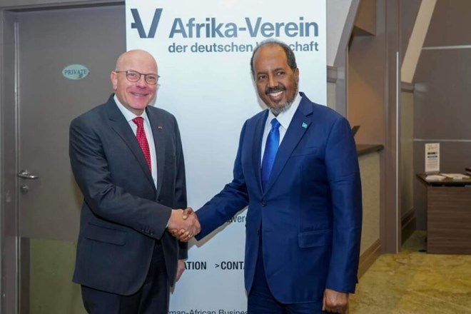 Somalia’s president urges German firms to invest in “transformative” economic revival