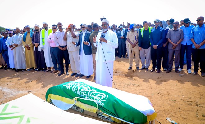 Thousands attend funeral of former Somaliland President Ahmed Mohamed Mohamud Silanyo