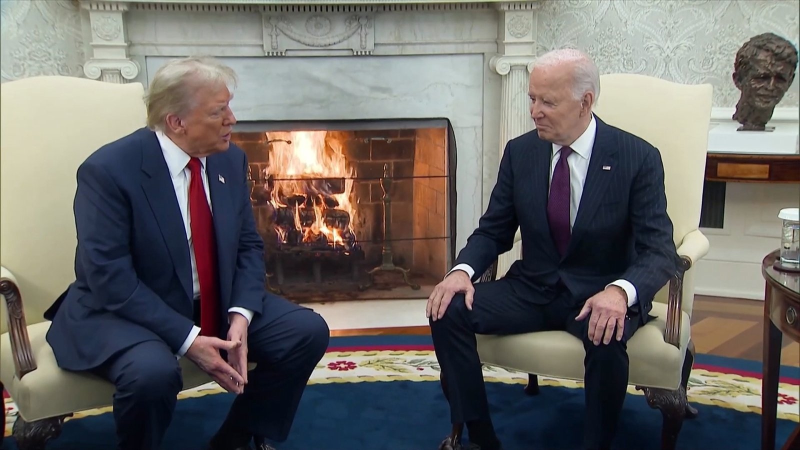 Trump, Biden discuss Ukraine and Middle East in White House meeting