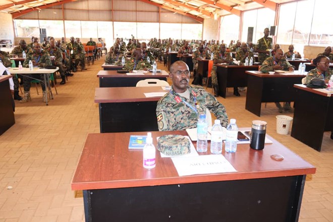 UPDF commanders meet  to refine Somalia mission strategy
