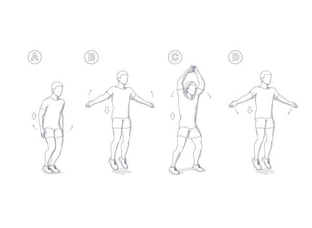 rewrite the following title in better words by rephrasing sentences using different words while maintaining their original meaning6 best exercises for men to lose belly fat without equipment 27 jumping jacks