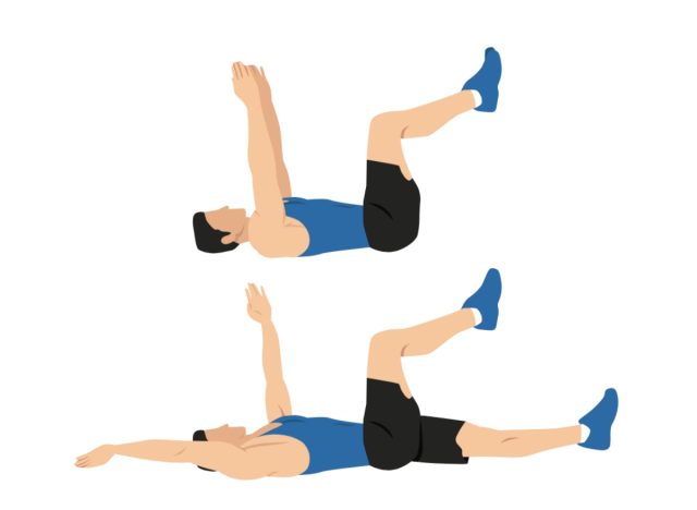 10 effective functional training workouts to reduce belly fat 43 dead bug